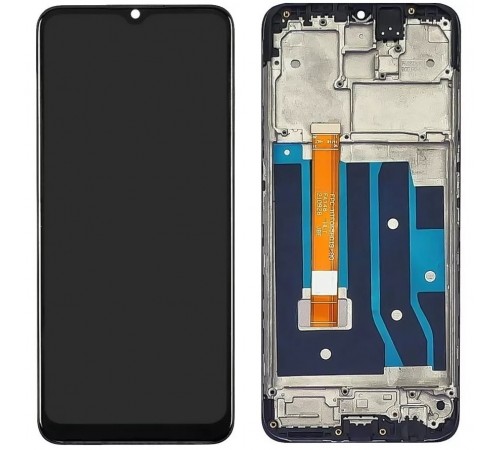 Дисплей для Oppo A5 (2020), A9 (2020), A11, чорний, з рамкою, Original (PRC), CPH1931, CPH1959, CPH1933, CPH1935, CPH1943, CPH1937, CPH1939, CPH1941, FPC-HTF065H019