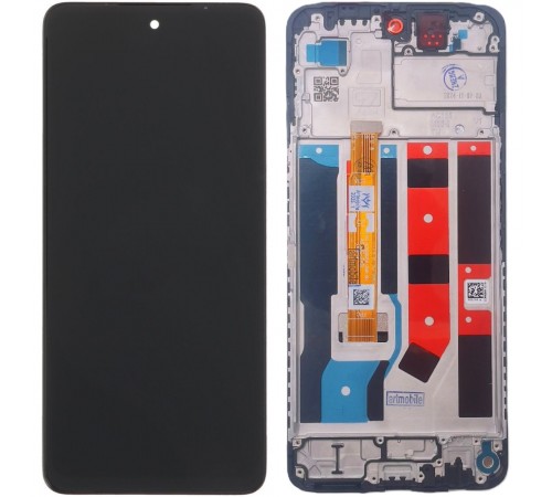 Дисплей для Oppo A60, черный, с рамкой, Original (PRC)
