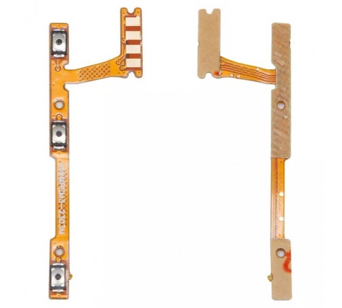 Шлейф для Xiaomi Redmi 9T, Poco M3, кнопки включения, кнопок громкости звука