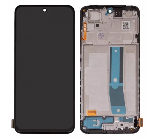 Дисплей для Xiaomi Redmi Note 11, чорний, з рамкою, Copy (TFT)
