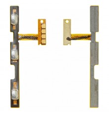 Шлейф для Samsung A025F/DS Galaxy A02s, A035F Galaxy A03, кнопки включения, кнопок громкости звука, Original (PRC)