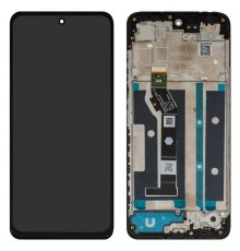 Дисплей для Motorola Moto E15, Moto G05, Moto G15, Moto G15 Power, черный, с рамкой, High Copy BS067XMM-L07-XM01_IC