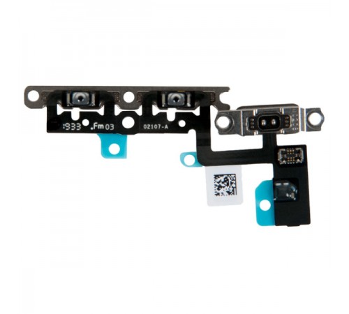 Шлейф для iPhone 11, кнопок гучності звуку, перемикача віброрежиму, Original (PRC)