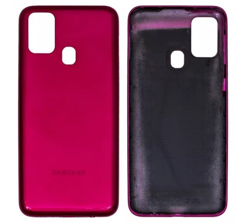 Задняя панель корпуса для Samsung M315 Galaxy M31, M315F/DS Galaxy M31, красная (Red)