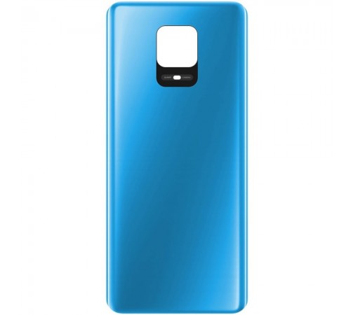 Задня панель корпусу для Xiaomi Redmi Note 9 Pro, Redmi Note 9 Pro Max, синя (Aurora Blue), Copy, 64 Мп