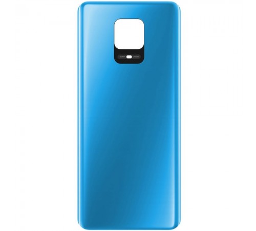 Задняя панель корпуса для Xiaomi Redmi Note 9 Pro, Redmi Note 9 Pro Max, синяя, Copy, 64 Мп