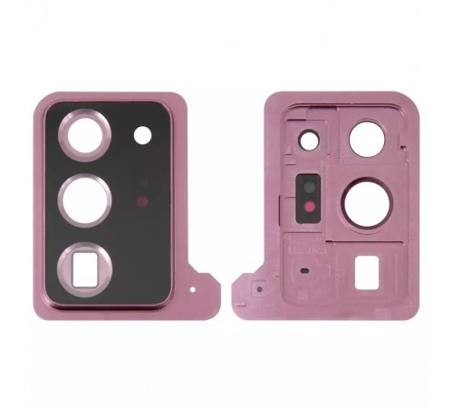 Стекло камеры для Samsung N985F Galaxy Note 20 Ultra, бронзовое (Mystic Bronze), с рамкой