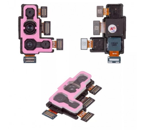 Камера для Samsung A515F/DS Galaxy A51, основная, Wide+Ultrawide+Depth+Macro, 48MP+12MP+5MP+5MP, Original (PRC)