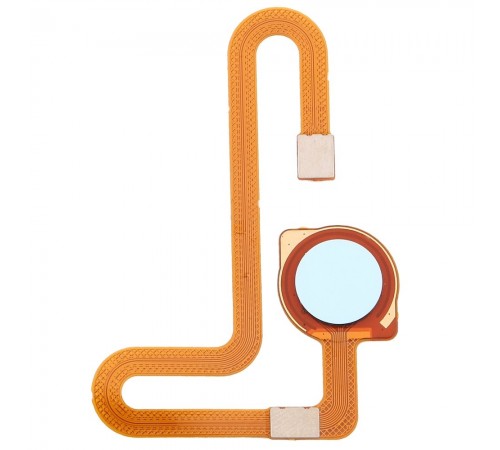 Шлейф для Xiaomi Redmi Note 8, Redmi Note 8 (2021), сканера отпечатка пальца (Touch ID), белый (Moonlight White)