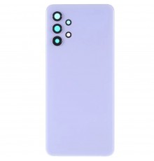 Задня панель корпусу для Samsung A325 Galaxy A32, фіолетова (Awesome Violet), Copy + скло камери