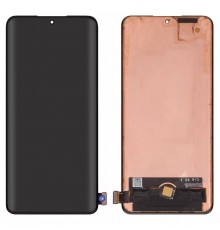 Дисплей для Xiaomi 12, 12S, 12X, черный, без рамки, Оригинал (переклеено стекло), 2112123AC, 2112123AG, 2206123SC, 2201123G, 2201123C