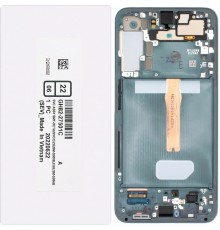 Дисплей для Samsung S906B Galaxy S22 Plus 5G, зеленый (Green), с рамкой, Original, сервисная упаковка, #GH82-27501C