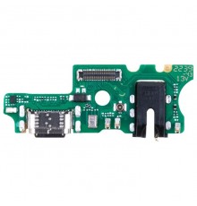 Шлейф для Tecno Spark 8 Pro (KG8), коннектора зарядки, коннектора наушников, микрофона, плата зарядки, Original (PRC)