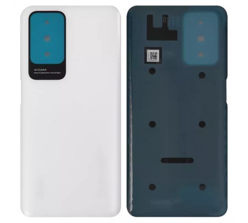 Задняя панель корпуса для Xiaomi Redmi 10 (2021), Redmi 10 (2022), белая (Pebble White)