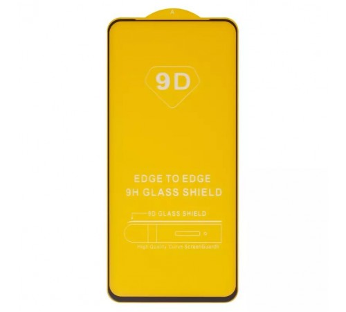 Захисне скло для Xiaomi Poco X4 GT, Redmi Note 11T Pro, сумісне з чохлом, Full Glue, (без упаковки), чорний