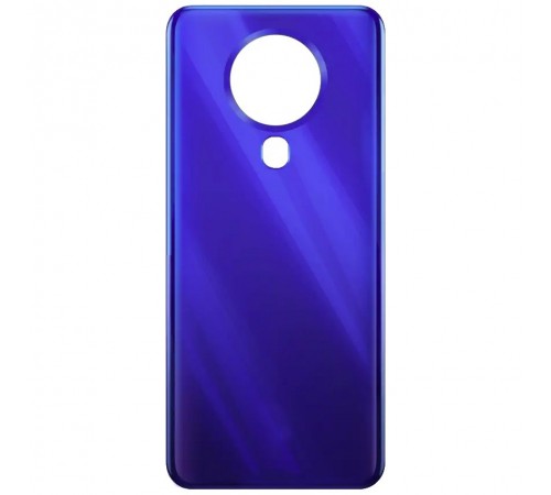 Задняя панель корпуса для Tecno Spark 6 (KE7), синяя (Ocean Blue), Copy