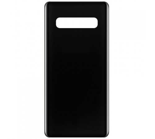 Задняя панель корпуса для Samsung G973 Galaxy S10, черная (Prism Black), Copy Задняя панель корпуса для Samsung G973 Galaxy S10, черная (Prism Black), Copy