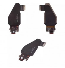 Шлейф для Google Pixel 4 XL, конектора зарядки, з мікрофоном, High Copy