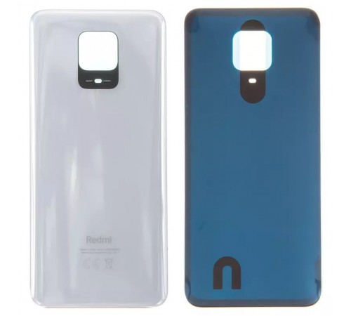 Задняя панель корпуса для Xiaomi Redmi Note 9S, белая, 48 Мп