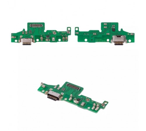 Шлейф для Motorola Moto G60s, коннектора зарядки, мікрофона, плата зарядки, High Copy