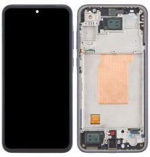 Дисплей для Samsung A356 Galaxy A35 5G, синій (Navi), з рамкою, Original