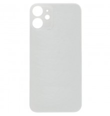 Задняя панель корпуса для iPhone 12 mini, белая, не нужно снимать стекло камеры, Original (PRC), big hole