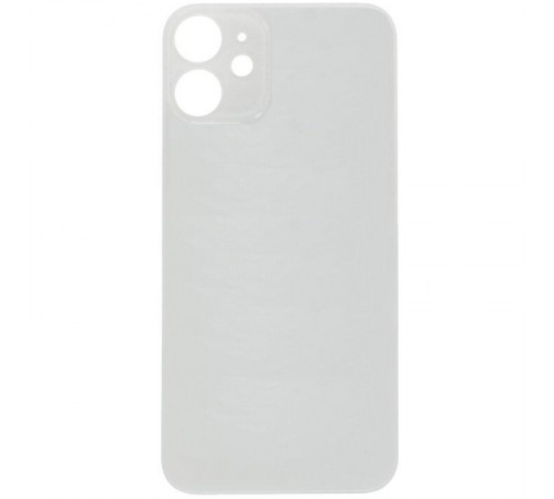 Задняя панель корпуса для iPhone 12 mini, белая, не нужно снимать стекло камеры, Original (PRC), big hole