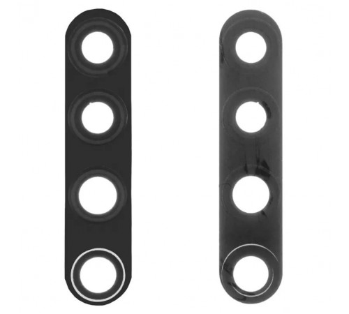 Стекло камеры для Xiaomi Redmi Note 8, Redmi Note 8T, черное, без рамки