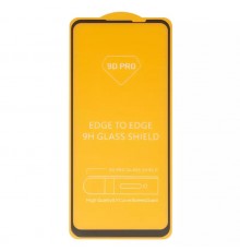 Защитное стекло для Motorola Moto G55, совместимо с чехлом, Full Glue, (без упаковки), черный