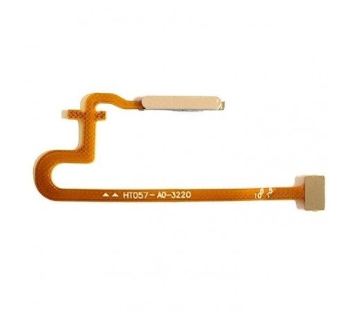 Шлейф для Realme C61, сканера відбитка пальця (Touch ID), золотавий (Sparkle Gold), Original (PRC)