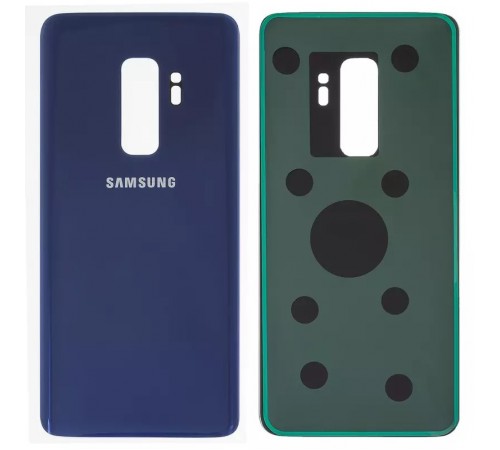 Задняя панель корпуса для Samsung G965F Galaxy S9 Plus, синяя (Coral Blue), Original (PRC)