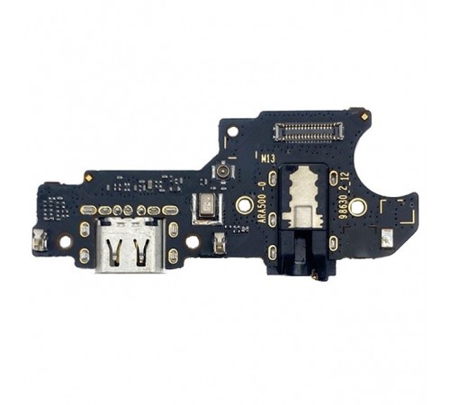 Шлейф для Realme C11, C12, C15, C21Y, коннектора зарядки, коннектора наушників, мікрофона, плата зарядки, Original (PRC)