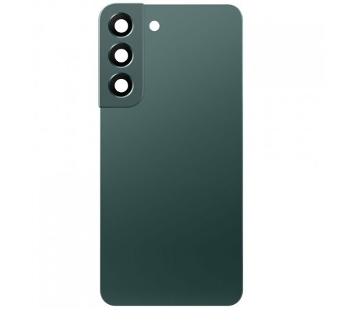 Задня панель корпусу для Samsung S901B Galaxy S22 5G, зелена + скло камери