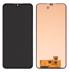 Дисплей для Samsung A165 Galaxy A16, A166 Galaxy A16 5G, A266 Galaxy A26, M166 Galaxy M16, черный, без рамки, High Copy, с широким ободком, (OLED)