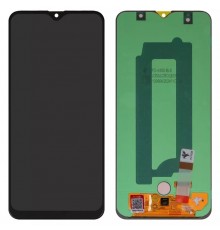 Дисплей для Samsung A307 Galaxy A30s, A307F/DS Galaxy A30s, черный, без рамки, FLYCDI, с широким ободком, (OLED)